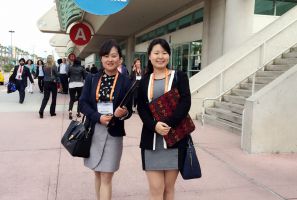 Ms. Shuang Ma and Ms. Evonne Yang attended INTA 2015 in San Diego