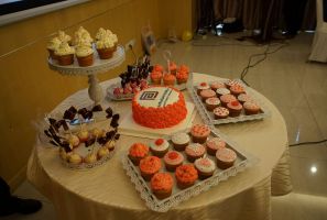 Cake Stand of Annual Meeting 2014